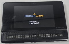 HumanWare BrailleNote Touch Plus 32 BNT532 Notetaker – Working + USB-C Charger