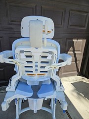 Rifton HTS Medium TILT Z120 Mobile Shower Chair Special needs Toilet