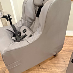 Freedom Concepts Chill Out Chair Ottoman Medium -Gray Vinyl Tray Special Needs