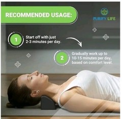 🧠 ⭐ Occipital Release Tool TMJ Neck Traction Cervical Pillow Headache Relief