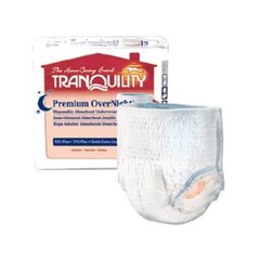 Tranquility Premium OverNight Adult Underwear X-Large 48“-66“-112/Case