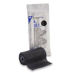 3M Scotchcast Plus Cast Tape Fiberglass/Resin 4 In. x 12 Feet Black free, 82004A