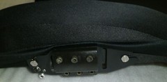 FUTURE PRISM BASIC BACK FOR WHEELCHAIR WITH BACK SUPPORT FULL BRACKETS VERY GOOD
