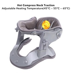 Heating Cervical Neck Traction Device Adjustable Collar Cervical Neck Stretcher