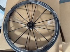 24″ (540) Primo Sentinel 12 Spoke Wheel w/ P154 Sentinel Solid Tires No Markings