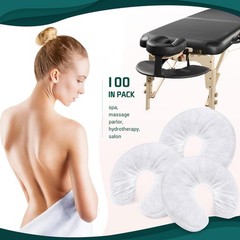 Noverlife 100PCS Disposable Fitted Face Cradle Covers