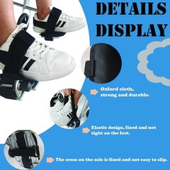 AUSTYLCO Wheelchair Restraint Shoes Prevent The Foot from Falling Off The Foo…