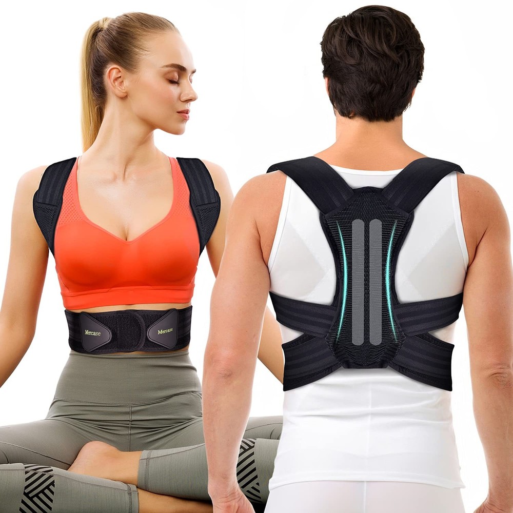 Mercase Professional Posture Corrector for Men & Women, Maximum Support Back