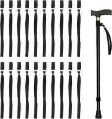 20 Pcs Cane Wrist Strap, Cane Accessories Replacement Stretchable Elastic Wrist