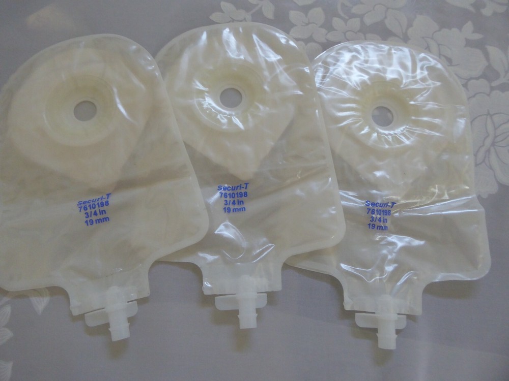 Securi-T 3 Pieces Urinary Pouch 3/4″ 19mm 7610198