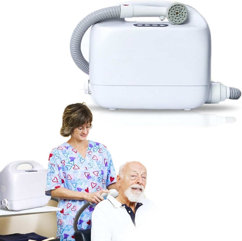 IRTME Portable Bedside Bath System for Bedridden Elderly Paralyzed