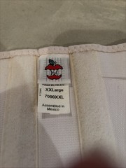 Core Products International Criss-Cross Lumbosacral Back Support XXL cream;Used
