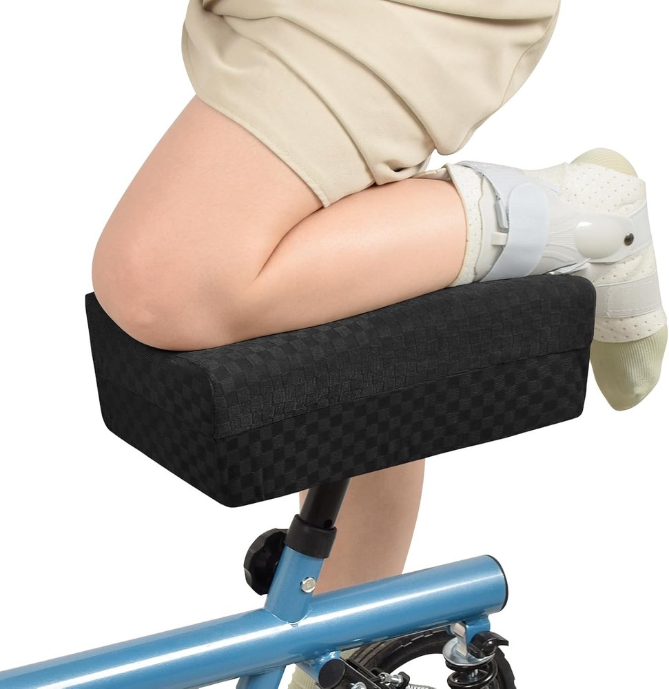 Knee Scooter Pad Cover Cushion with Removable Cover Fits Most Knee Walker Pad