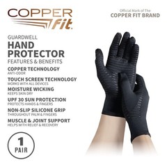 Full Finger Copper Infused Gloves for Hand Protection & Comfort – Guardwell Desi
