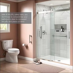 KOHLER Rubicon 9 in. Grab Bar in Polished Chrome K-R27240-CP