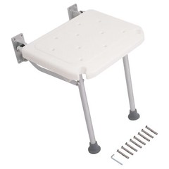 Folding Shower Seat for Shower Chair Bench Wall Safety Mounted Bathroom Bathtub