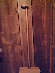 walking cane BUFFALO Horn/Zebra wood handle lathe tapered hickory MADE IN USA
