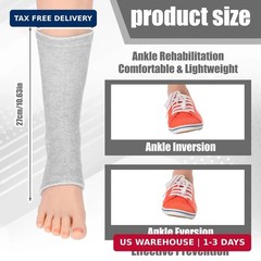 Bamboo Compression Socks, Soft Bamboo Foot Ankle Sleeves, Suitable Foot Sleeves