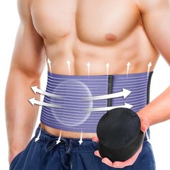 Adjustable Umbilical Hernia Belt for Men & Women – Abdominal Support Truss with