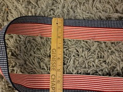 SKIL-CARE Gait Belt American Flag pattern 2″ x 60″ Made in USA EXCELLENT 🇺🇸