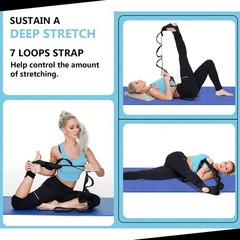 Therapeutic Stretching Strap for Foot, Calf & Hip Pain Relief – Unisex Design