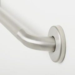 48″ Wall Mount Grab Bar, 1 ¼“ Diameter, Concealed Flanges, ADA 48 Inch