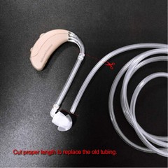 Hearing Aids PVC Tubing Tube for IEM BTE Hearing Aid Earmold Earmould DIY
