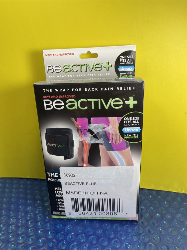 BeActive Plus Calf Wrap – Black (BA-1000) New