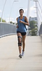 United Ortho 300851-01 Step-Thru NōVel Functional Knee Brace, Right Leg, x Small