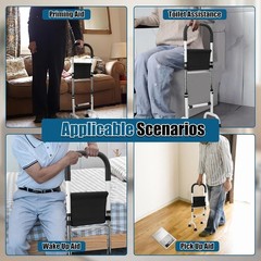Stand Assist Aid for Elderly – 6 Adjustable Heights 30.7-36.6″ 300lb Capacity…