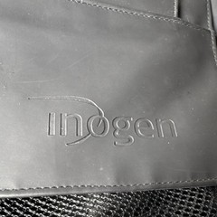 Inogen Black Mobility Equipment Bag Nylon Plastic Adjustable Strap