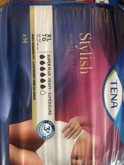 TENA Stylish Super Plus Incontinence Pull-Up Underwear for Women (48-64 inches)