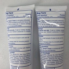 2 Ca-Rezz Skin care Norisc Cream 9.7 oz + 2 Incontinent Wash 16 Oz Exp 01/2028