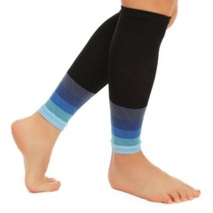 Pair Sport Calf Brace Sleeve Support Shin Splints Leg Compression Socks Running