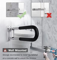 Botabay 29.5” Handicap Grab Bar Bathroom Toilet Safety HandrailsAluminum Single