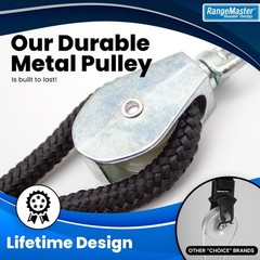 Shoulder Pulley with Metal Bracket for Home Therapy | Supports Rehab & Mobility