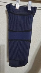 NEENCA HX053 Knee Brace Support Sleeve, Size L, Blue/Black, Nylon Blend