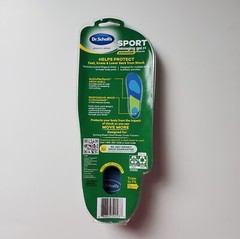 Dr Scholls Sport Massaging Gel Advanced Shoe Insoles Womens Size 6-10 Athletic *