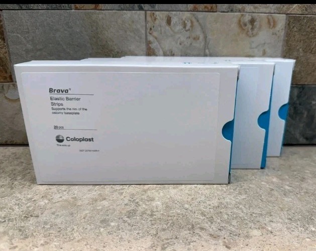 6 Boxes Coloplast Brava 120700 Elastic Barrier Strips