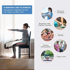 Yoga Foot Leg Stretching Strap for Fitness & Health Ankle Belt Plantar Fasciitis