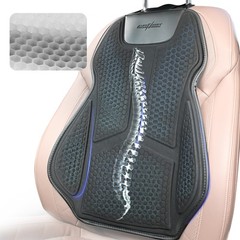 Car Seat Back Protector Mat Pad Gel Breathable Cushion for Auto Truck Universal