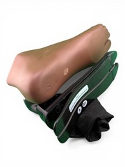 kinterra hydraulic ankle prosthetic foot. Right. Size 27. Category 5. Brown shel