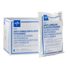*6-Pairs* Medline EMS Anti-Embolism Stockings Thigh High XX-Large Long MDS160898