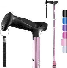Walking Cane, Folding, Adjustable, Lightweight, Walking Canes for Men & Women