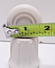 (4) 1-1/8″ ID Rubber Cane Tip – Top Side Hole – Crutch Walking Stick Chair Leg
