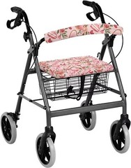 Rollator Walker Seat Covers for Seniors Deep Blue Marble Universal Rollator Walk