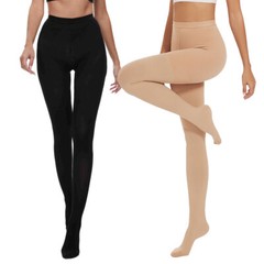 Support Tights Firm Graduated Compression Pantyhose for Women& Girls 30-40mmHg