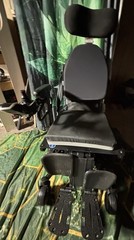 Quantum Q6 Edge 3.0 Power Wheelchair Black/Green w/ Charger, Joystick, 300 lb