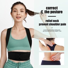 Posture Corrector PreventSlouching Provide Back Support ImproveThoracic Kyphosis