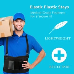 Fajas Para Hombres De Trabajo Soporte Con Tirantes Cinturones Ajustables Strap,M